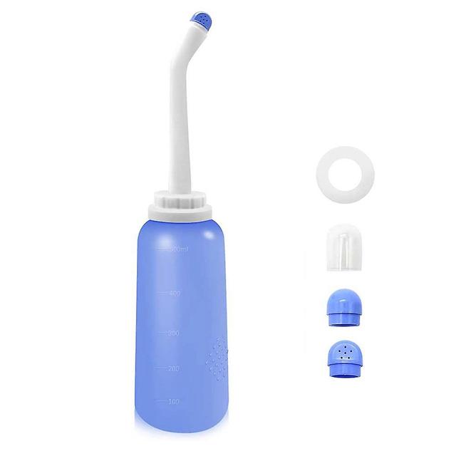 Koolmei Baby Showers Bidet Bottle For Postpartum Essentials Feminine Care Momwasher For Perineal Recovery Cleansing After Birth 500ml blue no box on Productcaster.