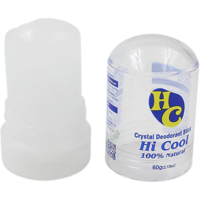 Htclv 100% Natural Antiperspirant Deodorants Stick Antiperspirants Alum Crystal Deodorant Stick Underarm Removal 60g 1pcs on Productcaster.