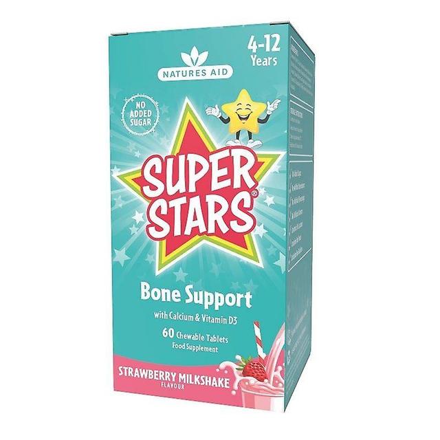 Natures Aid Nature's Aid Super Stars Bone Support Tabletki do żucia 60 (151120) on Productcaster.