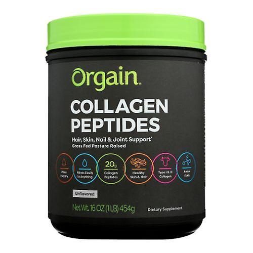 Orgain Collagen Peptides Protein Powder Grass Fed, 1 lb (Pack of 3) on Productcaster.