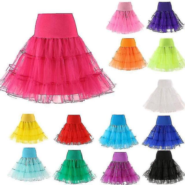 Best Discount Vintage Cosplay Tulle Petticoat Crinoline Underskirt on Productcaster.