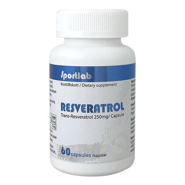 Sportlab Resveratrol 60 capsules 250 mg for 60 days, Anti-Aging and Anti-Aging Properties on Productcaster.