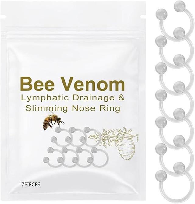 Ylhzg Bee Venom Slimming Nose Ring: Natural Weight Management Solution on Productcaster.