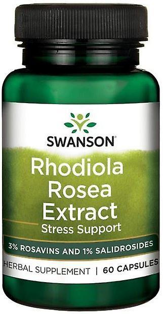 Extrakt Swanson Rhodiola Rosea 60 kapsúl on Productcaster.