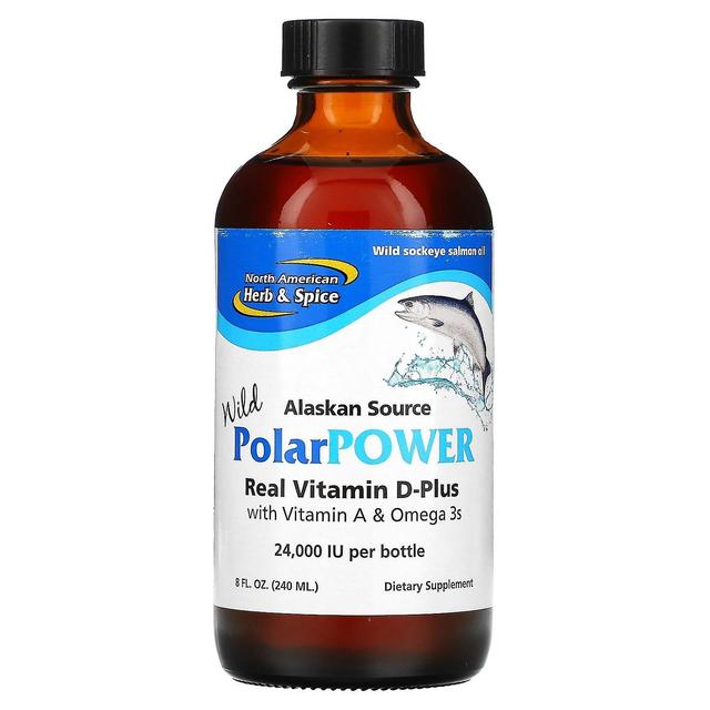 North American Herb & Spice Co., Alaskan Source Wild PolarPower, With Vitamin A & Omega 3s, 8 fl oz on Productcaster.