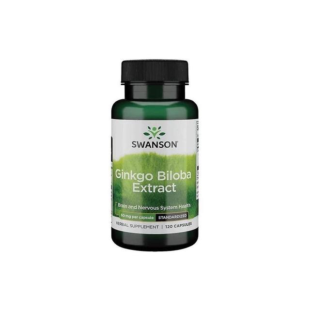 Swanson Ginkgo Biloba Extrait 60 MG BI7428 on Productcaster.