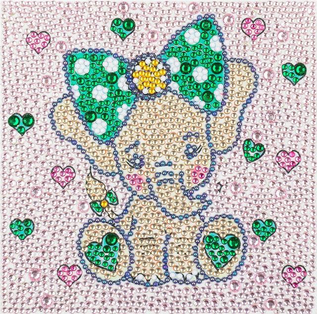 Dewenwils Dww-un Ensemble De Petit Lphant 5d Diamant Peinture Dessin Anim Pour Enfants Cristal Diamant Rond Bricolage Diamant Broderie Taille Perceuse on Productcaster.