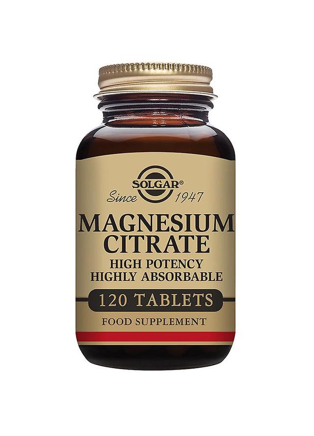 Solgar magnesium citrate 120's on Productcaster.