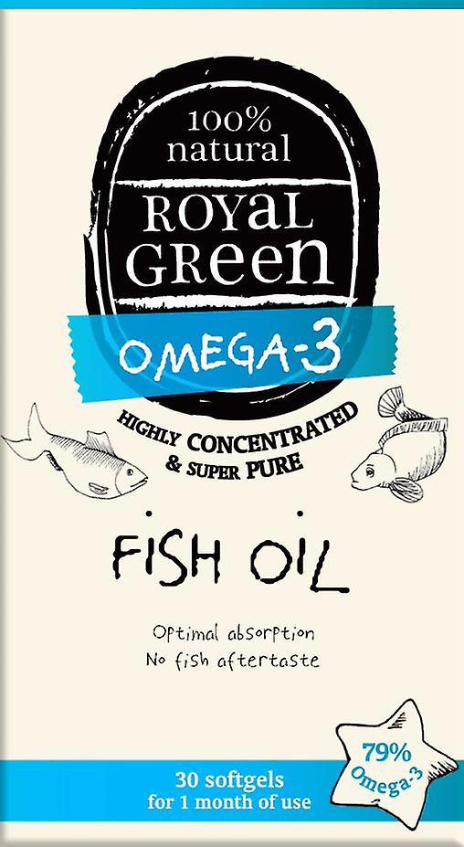 Royal Green Aceite de pescado verde real 30's on Productcaster.