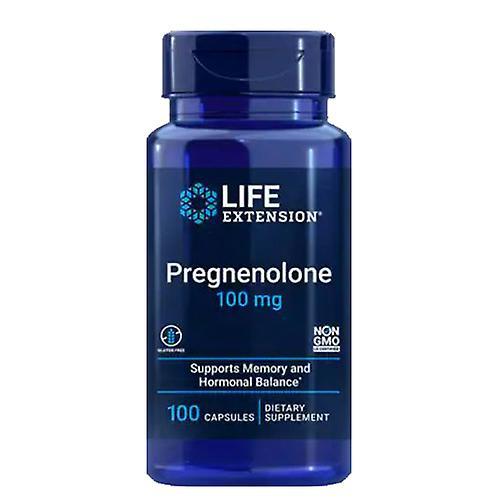 Life Extension Prolongation de la durée de vie Prégnénolone,100 mg,100 gélules (Paquet de 3) on Productcaster.