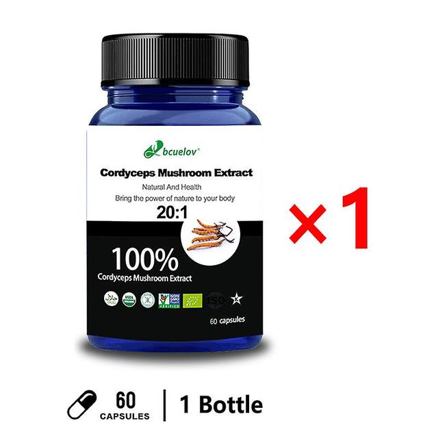 Vorallme Premium 100% Pure Cordyceps Extract Powder - Helps The Body Fight Free Radical Damage, Increase Energy And Enhance Stamina 1 bottle on Productcaster.