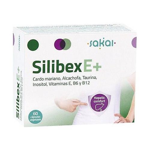 Sakai Silibex E + Hepatic Comfort 60 capsules on Productcaster.