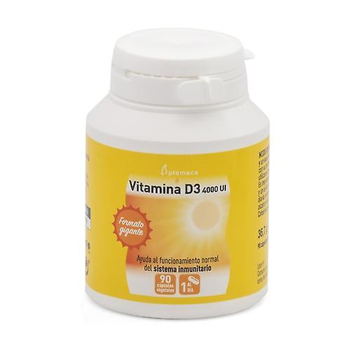 Plameca Vitamin D3 4000 IU 90 capsules on Productcaster.