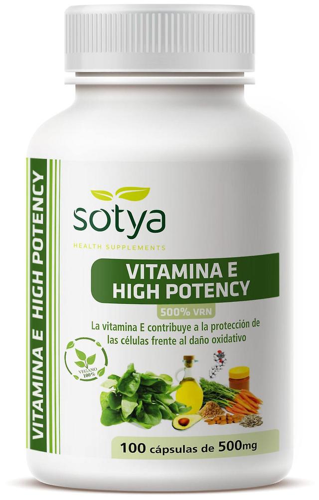 Sotya Vitamin E High Potency 100 Capsules on Productcaster.