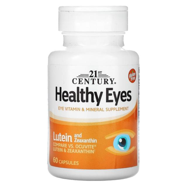 21st Century, Healthy Eyes, Lutein & Zeaxanthin, 60 Capsules on Productcaster.