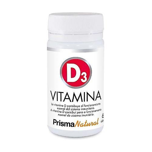 Prisma Natural Vitamin D3 immune system 60 capsules of 377mg on Productcaster.