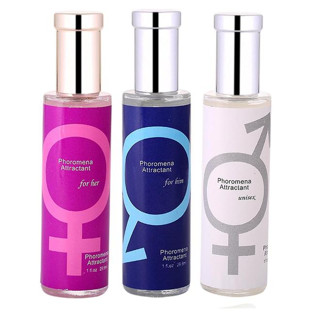 Feromon Parfumeret afrodisiakum til kvinde eller mand Kropsspray Flirt Parfume Kvinder Duftende Vand Flirter Tiltræk lokke parfume N0t0 hvid-pink-blå on Productcaster.