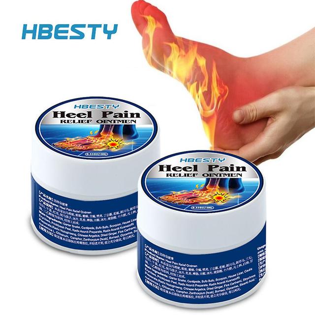 Kpaloft 1/2pcs Heel Pain Tongluo Cream, Heel Ankle Joint Health Care Cream 1Pc on Productcaster.