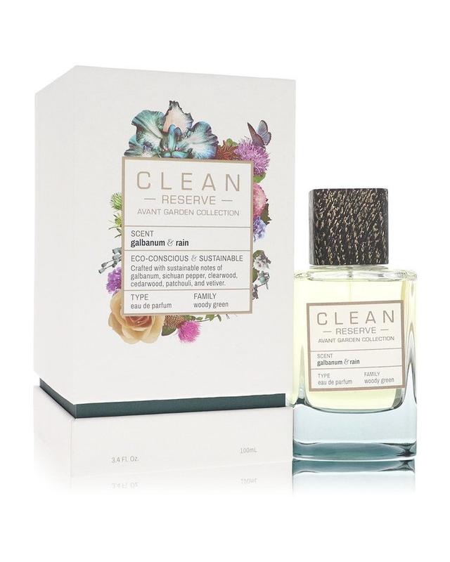 Clean Rengør Galbanum & Rain Eau De Parfum Spray - 3,4 oz Grøn og blå. 100 ml on Productcaster.