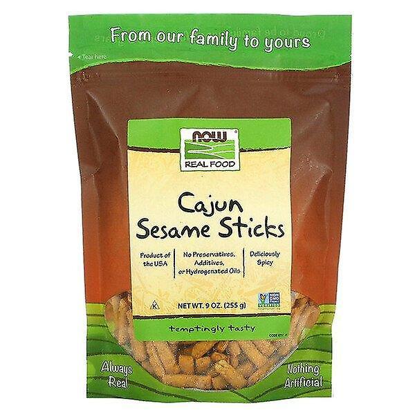 Now Foods, Real Food, Cajun Sesame Sticks, 9 oz (255 g) on Productcaster.