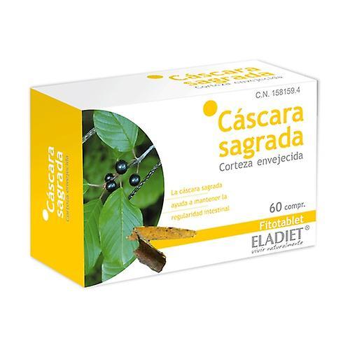 Eladiet Cascara Sagrada 60 tablets on Productcaster.