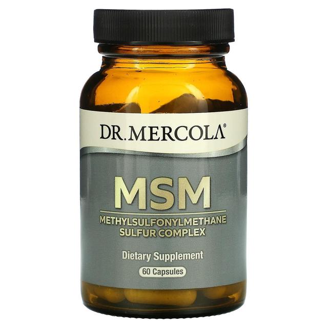 Dr. Mercola, MSM, metyylisulfonyylimetaanirikkikompleksi, 60 kapselia on Productcaster.