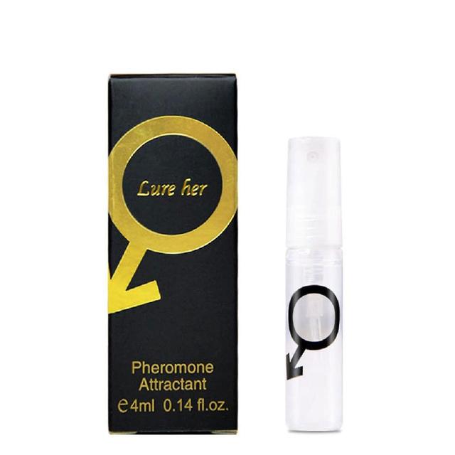 1pc Lure Her Lure Him Perfumepheromone Attractant Formula Spray Bottle 4ml black A on Productcaster.