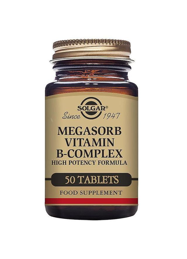 Solgar megasorb vitamin b-complex 50's on Productcaster.