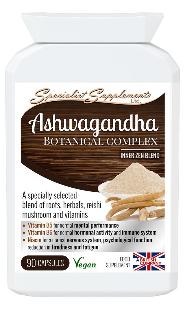 Specialist supplements ashwagandha botanical complex 90's on Productcaster.