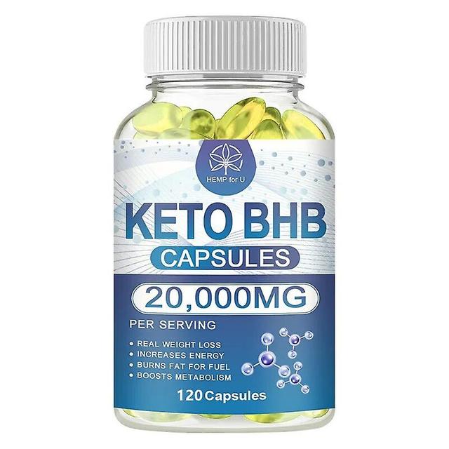 Eccpp Bhb Keto Capsule For Adult Men&women Slimming Product Lose Weight Appetite Inhibitors Fat Burner Gym Supplement Fast Burning Fat 120pcs on Productcaster.