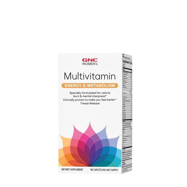 Gnc women's multivitamin energy & metabolism 90 caplets on Productcaster.