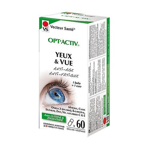 Vecteur Sante Opt'activ eyes & sight 60 capsules on Productcaster.