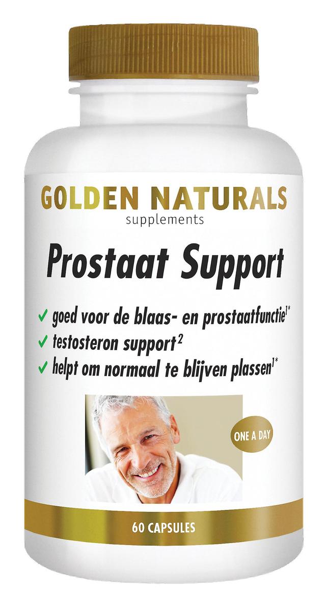 Golden Naturals Prostate Support (60 vegan capsules) on Productcaster.