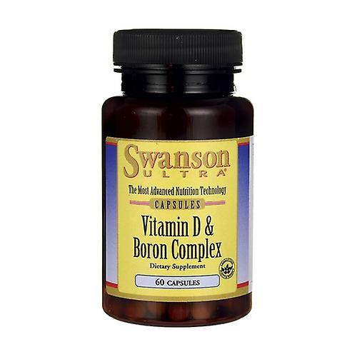 Swanson Ultra Vitamin D & Boron 60 capsules on Productcaster.