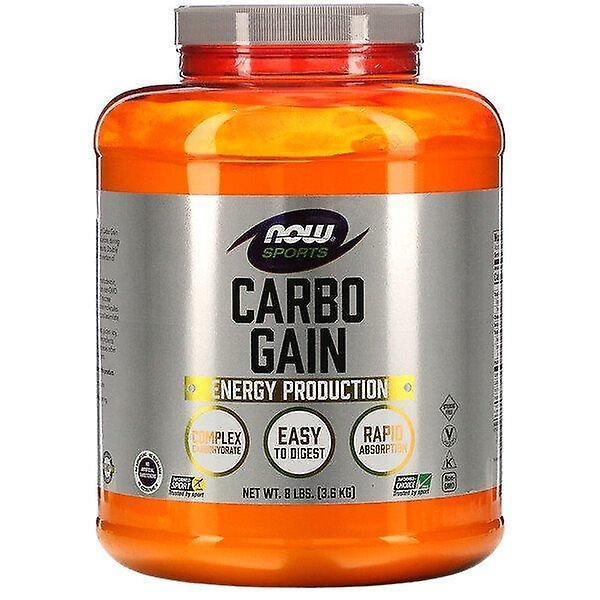 Now Foods, Sports, Carbo Gain, 8 lbs (3.6 kg) on Productcaster.