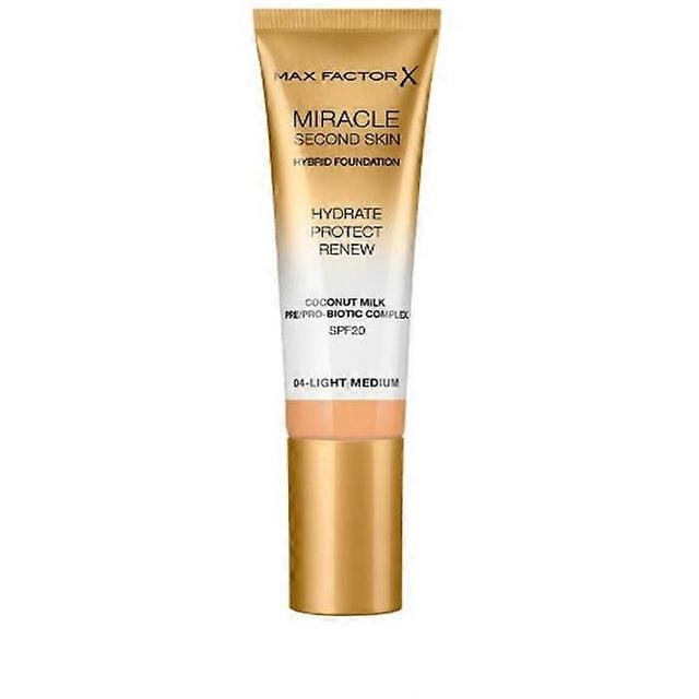 Max factor miracle second skin spf20 4 light medium 30 ml on Productcaster.