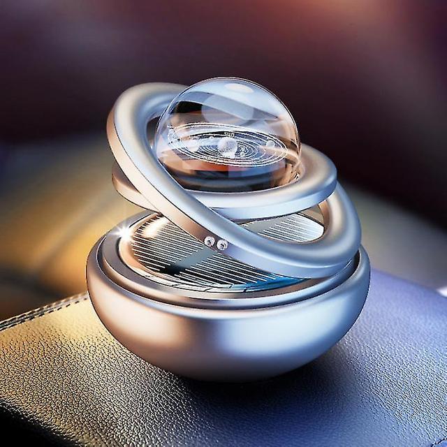 Sjioh Deodorante per auto Interstellare Solare rotativo Aromaterapia Ornamenti di fragranza Mini Diffusore di profumi per auto Accessori interni auto on Productcaster.