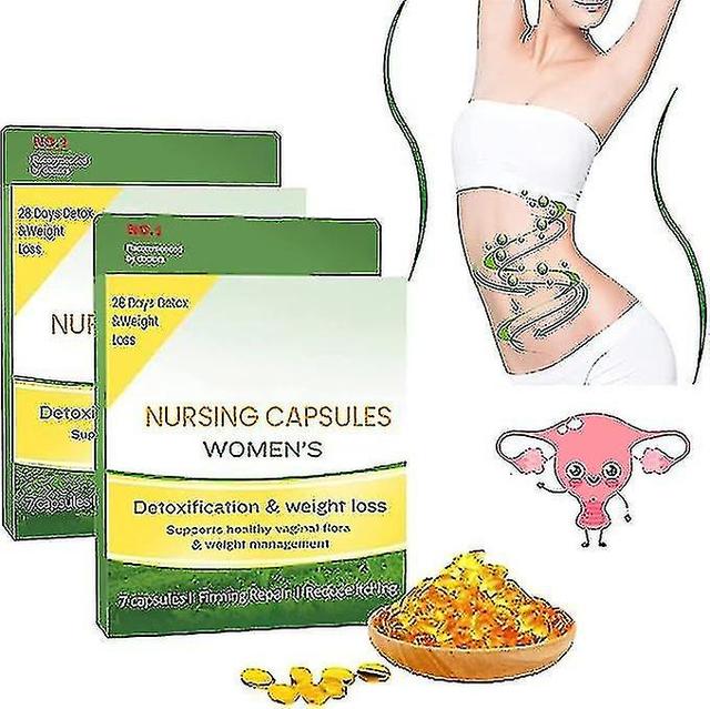 Ultraschlanke natürliche Detox-Schlankheitskapseln, ultraschlanke Detox-Kapseln, sofortige Anti-Juckreiz-Entgiftung, die die Vagina für Frauen stra... on Productcaster.