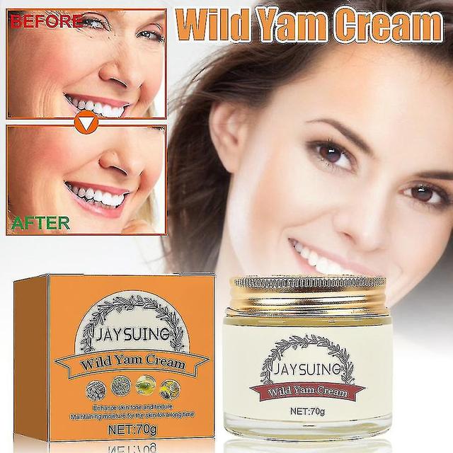 Natürliche Unterstützung mit Wild Yam Cream - Anna's Bio Wild Yam Cream für Frauen, fördert die Perimenopause und die Menopause für alle Hauttypen,... on Productcaster.