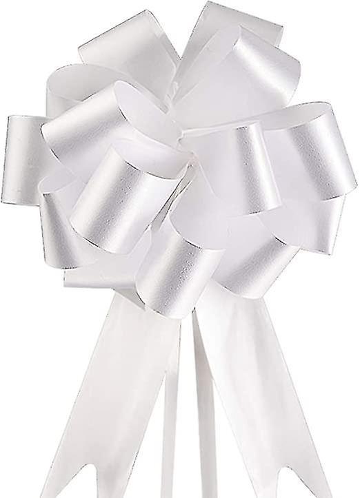 90pcs nuds automatiques, nuds Tirer en Ruban, Large Ruban Noeuds Tirer Dcoration (Blanc) pour Mariage Diverses clbrations, Anniversaires, ftes on Productcaster.