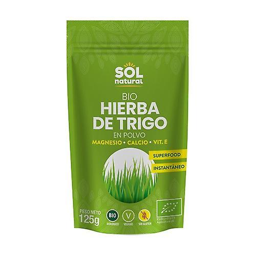 Sol Natural wheat grass powder 125 g of powder on Productcaster.