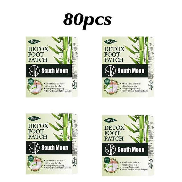 20/40/60/80/100pc Detox Foot Patch Deep Cleansing Detoxification Foot Pad Clean Body 80pcs on Productcaster.