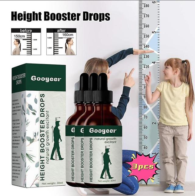 Googeer Height Boosting Essence Body height care boosts height and foot acupuncture health care essential oil Vitamins & Supplementss1PCS) 3PCS on Productcaster.