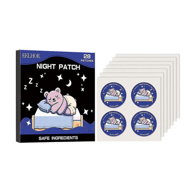 28/56/84PCS Sommeil patchs traitement de l’insomnie Soulager l’anxiété Somnifère Patchs Hypnotique Artefact Adulte Sommeil Apaisant Autocollant 28pcs on Productcaster.