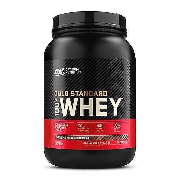 Optimum Nutrition Optimálna výživa 100% zlatý štandard srvátka proteín vysoká úroveň doplnok - 912g Mliečna čokoláda on Productcaster.