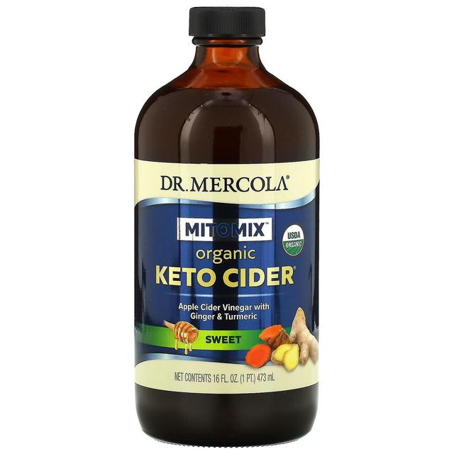 Dr. Mercola, Mitomix, Organic Keto Cider, Sweet, 16 fl oz (473 ml) on Productcaster.