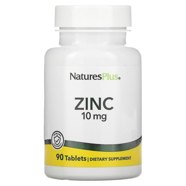 Nature's Plus NaturesPlus, Zinc, 10 mg, 90 Tablets on Productcaster.