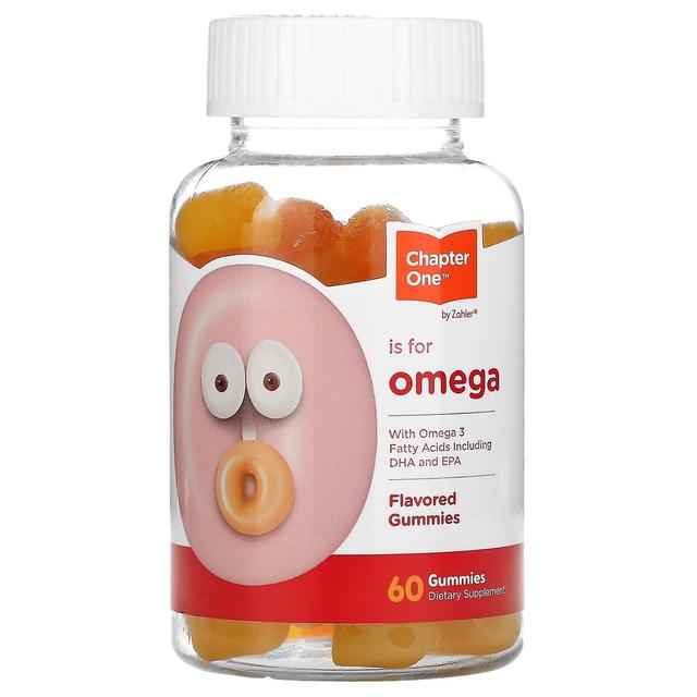 Chapter One, O is for Omega, Flavored Gummies, 60 Gummies on Productcaster.