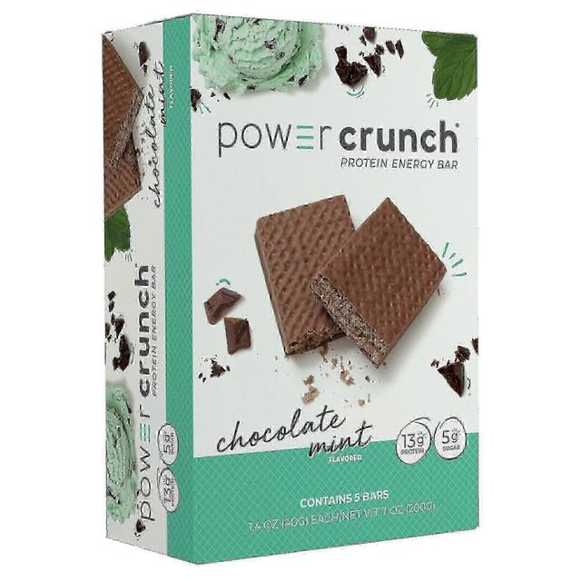 Power crunch protein energy bars, chocolate mint, 5 ea on Productcaster.