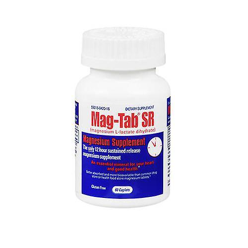 Mag-Tab Mag Tab Sr Magnesium Supplement, 60 caplets (Pack of 1) on Productcaster.